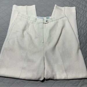 Patchington Cream Textured Pants